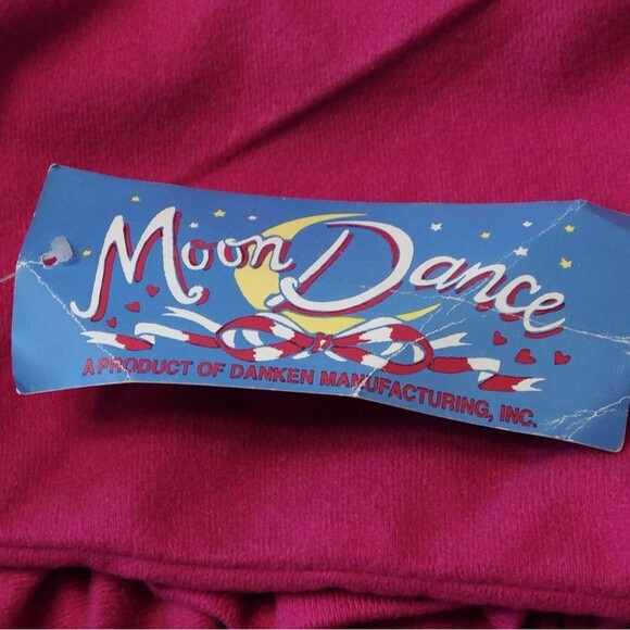 NWT Vintage 80's Moon Dance Ruffle Housecoat Nightgown Robe Size Large - Picture 7 of 8